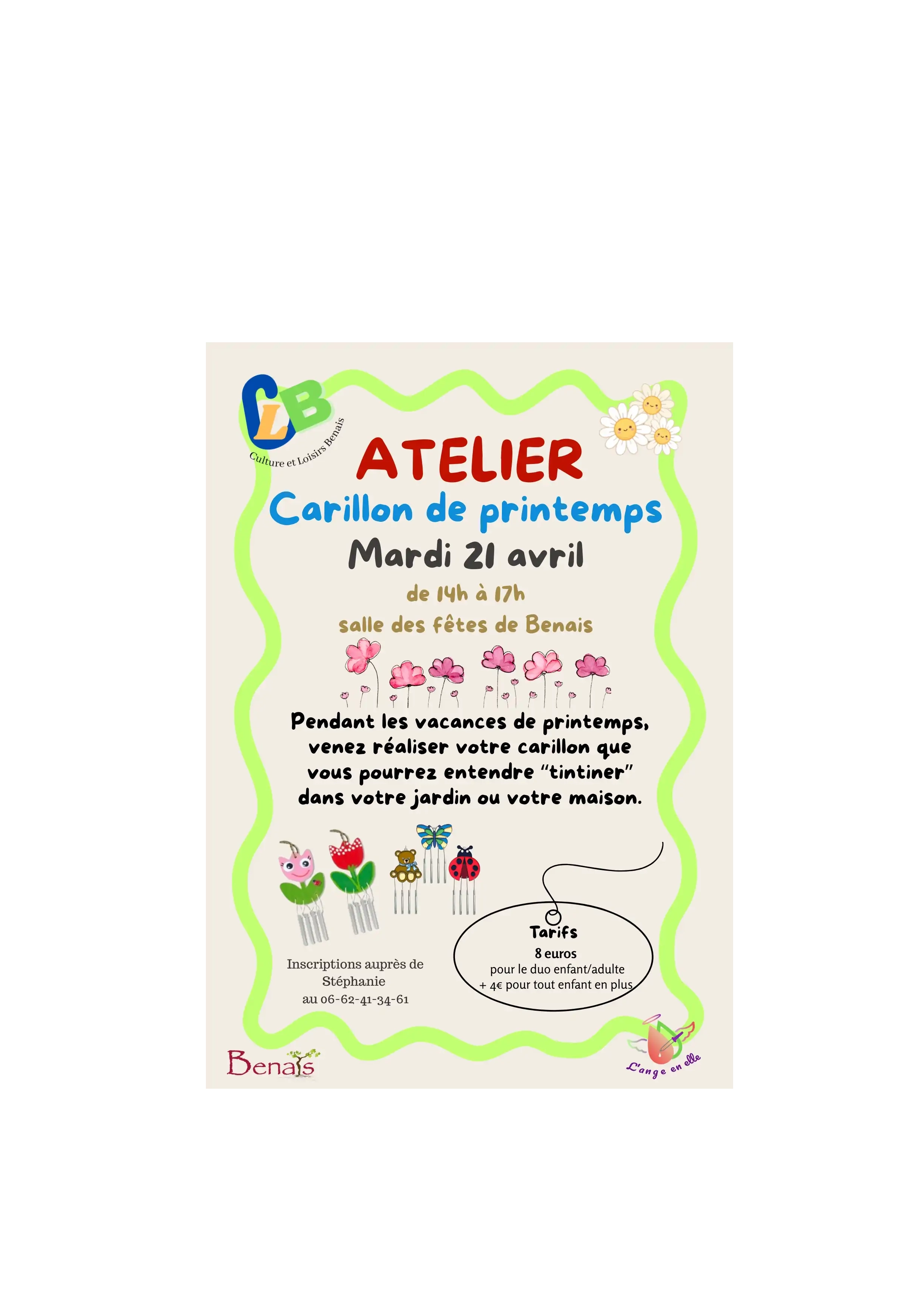 atelier vacances printemps 21-04-2026